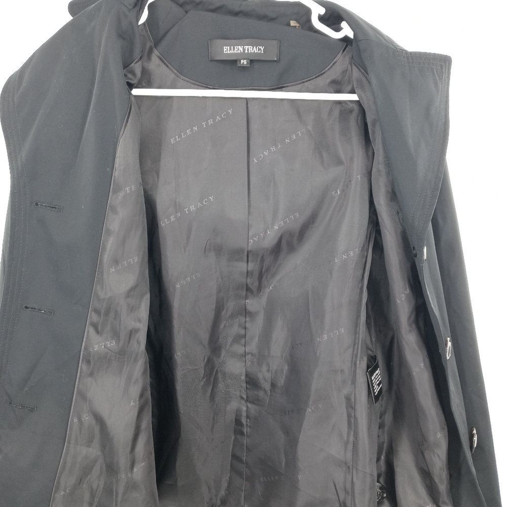 Ellen Tracy Trench Coat PS - Picture 10 of 14